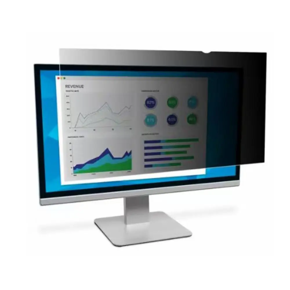 3M PF490W3E Privacy Screen Protector - World-Class Privacy, Anti-Glare Filter for 49in Full Screen 32:9 Monitor, Exceptional Clarity, Home & Office Use