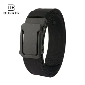 Belt 1.75" Stretch Ratchet Nylon Belt Reinforced Buckle Sport Belts CCW Belts, men's and women's tactical belt, outdoor hunting tactical belt, tactical automatic buckle men's belt