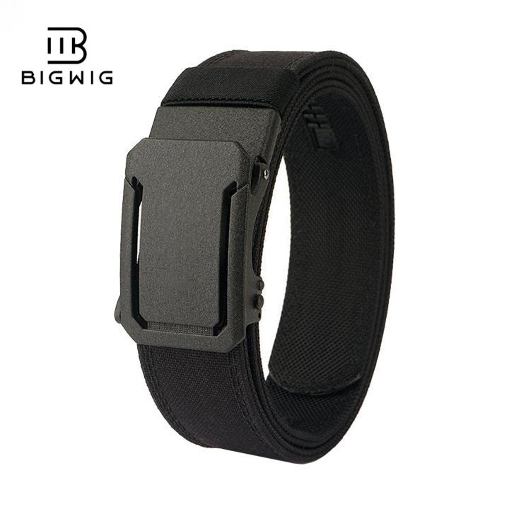 Belt 1.75" Stretch Ratchet Nylon Belt Reinforced Buckle Sport Belts CCW Belts, men's and women's tactical belt, outdoor hunting tactical belt, tactical automatic buckle men's belt