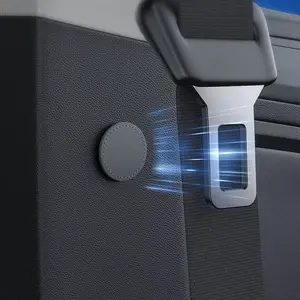 Magnetic Car Seat Belt Holder Fixing Clip Artificial Leather Seatbelt Limiter Buckle Car Interior Accessories Automotive Accessories