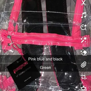 Clear Backpack for School and Travel - Lightweight and Waterproof