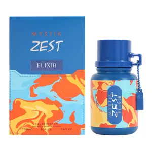 Mystik Zest Elixir Eau De Parfum Vaporisateur Natural Spray for Men and Women 100Ml 3.4fl.oz. - Unisex Fragrance