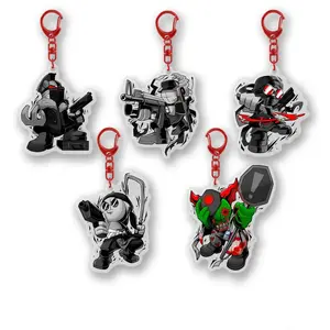 Sanford Keychain, Deimos Acrylic Keychain, Madness Combat, Bag Accessory, Gift for Friends