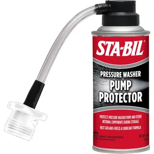 STA-BIL Pump Protector - Protects Pressure Washer Pumps and Other Internal Components during Storage, Next Gen Anti-Freeze and Lubricant Formula, 4Oz (22007) STA-BIL