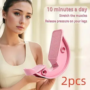 2pcs Professional Leg Ankle Stretch Board, Muscle Tightener, Improve Arch Flexibility, Foot Calf Massage Stretch Device, Yoga Fitness Auxiliary Equipment thigh slimmer