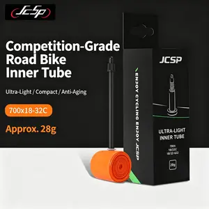 Tpu 30g Road Bike Inner Tube, Lightweight Durable, Fits 700C 18/23/25/28/30/32fv Tires, Mountain Folding Road Bikes, Outdoor Essential