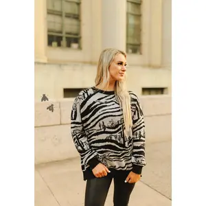 Wild West Zoo Sweater
