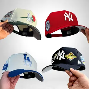 New Era LA Dodgers & NY Yankees 9FORTY Adjustable Hat, MLB Baseball Cap, Curved Brim Snapback Cap