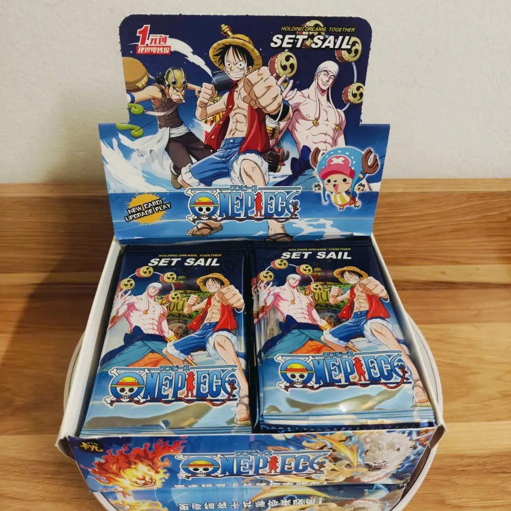 O.ne Pie.ce Pira.te Card Box Set – Full Box 32 Packs with 160 Collectible Cards