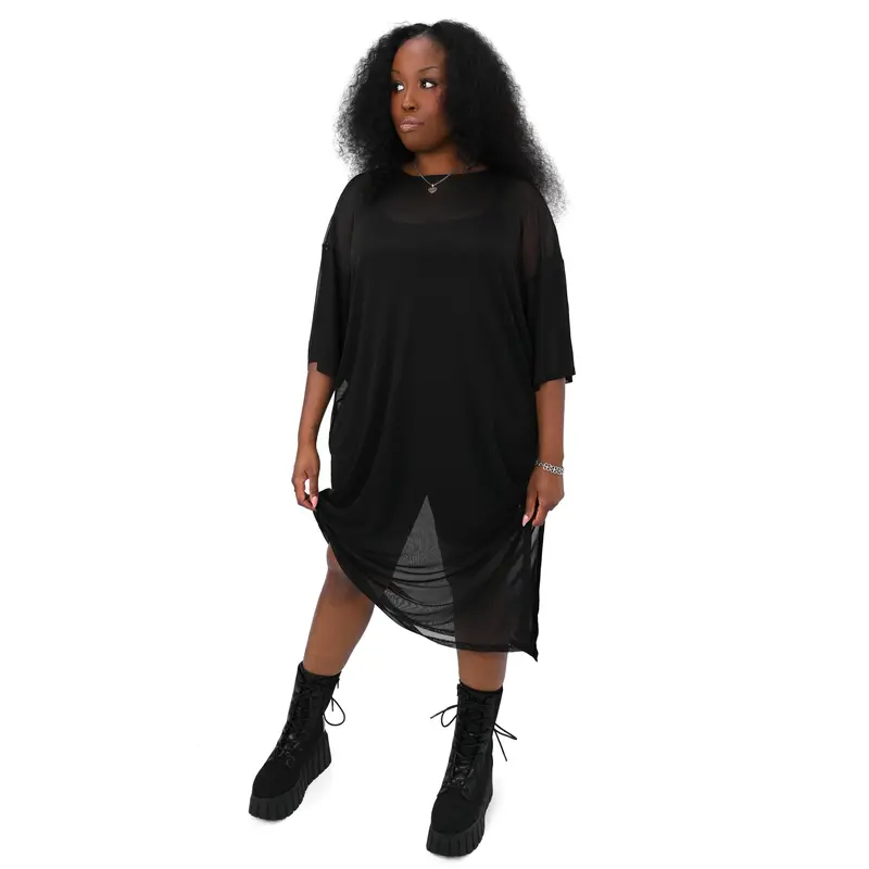princess polly baby blue dress 10 Stylish Ways to Wear a Black T-Shirt Dress