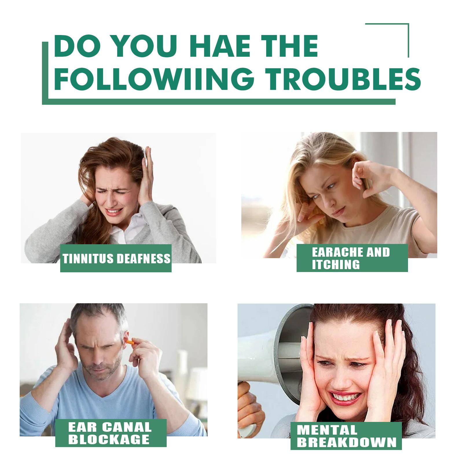 EELHOE Ear Drops  Tinnitus Relief Earwax Cleaning Ear Care