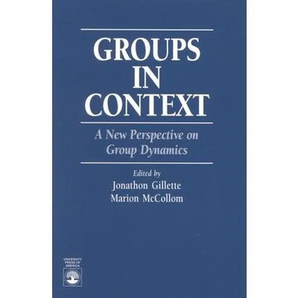 USED-Groups in Context: A New Perspective on Group Dynamics by Gillette, Jonathon (Paperback)
