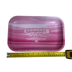 Elements Medium Pink Storage Tray - Designed for Organizing Essentials, Simple & Elegant, Ideal for Tidy Spaces