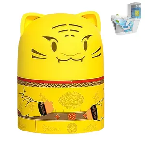 Toilet Cleaner & Toilet Deodorizer Wonder, Cute Cat-Shaped Toilets Bowl Cleaner Bottle, Efficient Toilets Cleaning and Deodorization, Long-Lasting Fragrance for Bathroom (3, Multicolor)