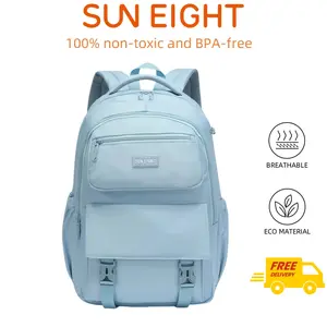 SunEight 35L Waterproof School Backpack for College,Backpack Lightweight Large Capacity Travel Bag with Multi Pockets