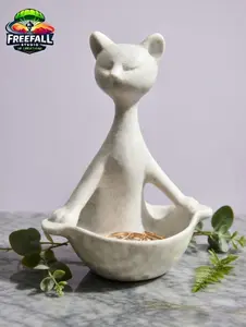 Cat bowl Jewelry Ring Holder