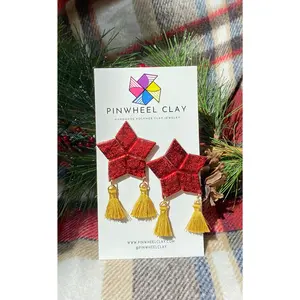 Winter Red Parol - large