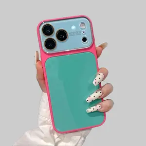 # summervibedopamine Contrast Color Suitable for iPhone 17 16 15 14 13 Pro Max Phone Case Contrast Color Full Lens Protection Compatible with iPhone 17 Pro Max Case No paint peeling off, anti-fall and wear-resistant #SummerWins #DealsForYouDays