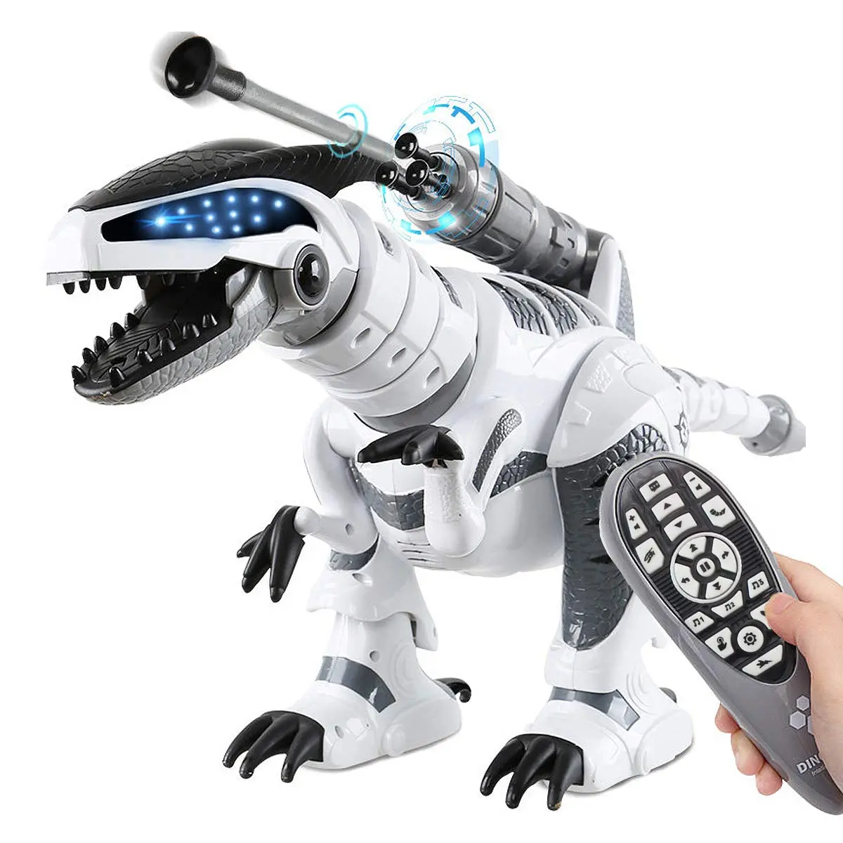 Asonic NT83765 Fistone Remote Control Robot Dinosaur, Intelligent Interactive Toys for Boys with Remote Controller