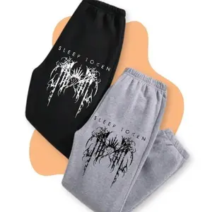 Vintage Sleep To.ken Sweatpants, Metal Music Jogger Pants For Men Women, Sweatpants For Fans, Unisex Streetwear Joggers, Casual Pants, All Seasons Lightweight Cotton Polyester Tapered Fit L3N
