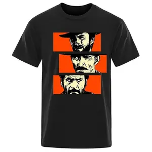 The Good the Bad and Ugly Graphic Printed Cotton Summer T-Shirt For Teen