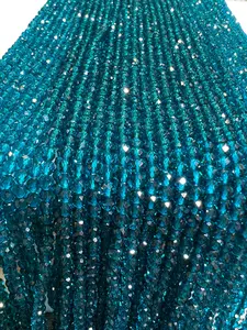 Blue cubic Zirconia London blue color  Micro Faceted 2mm, 3mm Round  Beads AAA Gemstone Jewelry Making CZ Beads 14" Strand