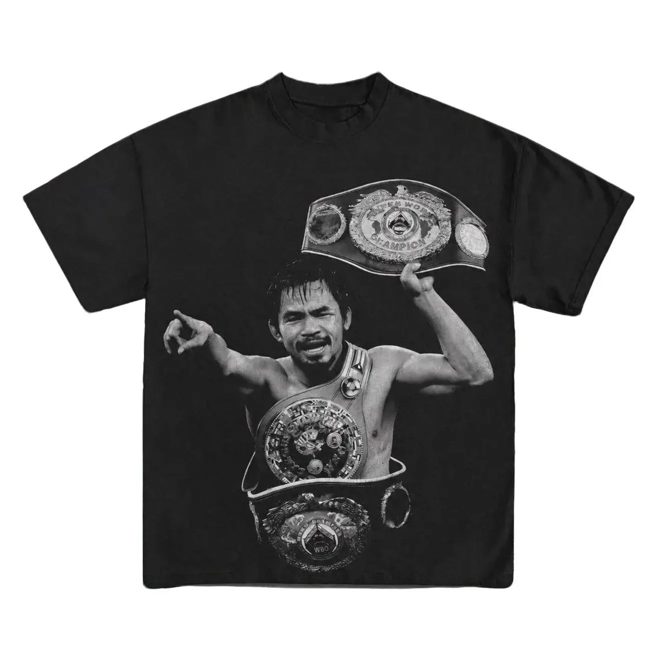 Manny Pacquiao World Champion Graphic T-Shirt