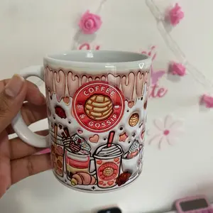 11 oz sublimated ceramic coffee mugs