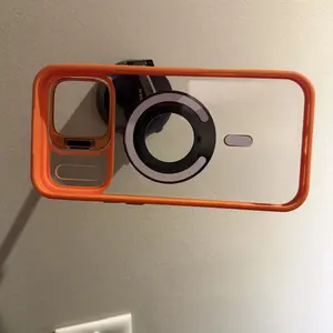 Apple 17 16 15 14 13 12 Max Plus Pro Magnetic Mobile Phone Case with MagSafe Camera Ring Holder, Military-Grade Protection, Anti-Fall, Non-Yellowing, Wireless Casing Protector Cover, Black Silicone