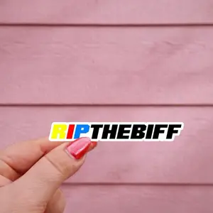 Nascar The Biff, Rip Greg Biffle 16 The Biff, Nascar Sticker, Greg Biffle Family Car Decal Sticker