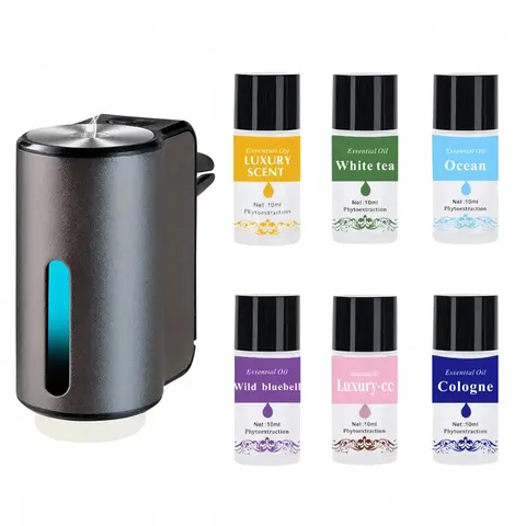 Car Air Freshener, 1 Set Car Aroma Diffuser, Car Aromatherapy Diffuser, Car Scent Diffuser, Car Air Freshener with Essential Oil, Long Lasting Fragrance Diffuser for Car, Car Interior Diffusers, Car Interior Accessories