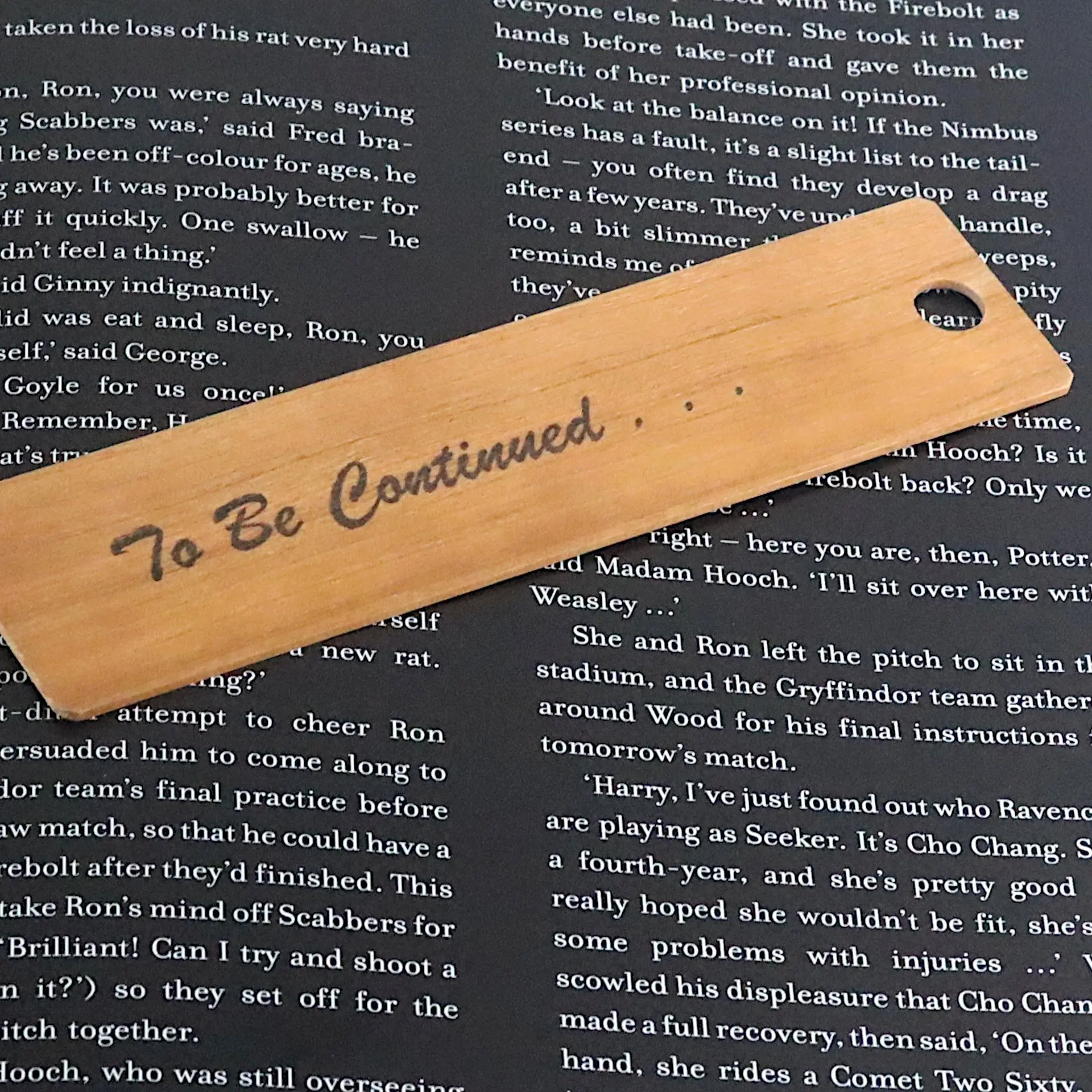 Wooden Bookmarks for Book Lovers