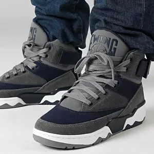 Ewing Athletics 33 Hi Men's Sneakers EWING468 Quiet Shade & Maritime Blue Classic Style Modern Comfort Athletic Support