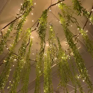 Jungle Theme Decoration Set, 68.9ft Artificial  Willow Vines Greenery for Classroom, Woodland Forest Rainforest Safari Party, Enchanted Indoor Outdoor  Garden Wall DIY Decor