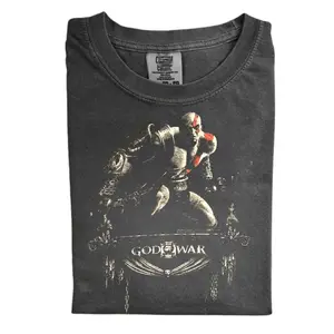 The Vintage God Of War III Comfort Colors Shirt, Game Streetwear Shirt, Y2K Vintage Shirt, Size S-3XL, Crew Neck Shirt, Gift For Men, Gift For Women, Trending Shirt