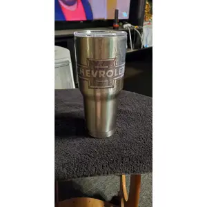Chevrolet decal 30 oz Built tumbler cup