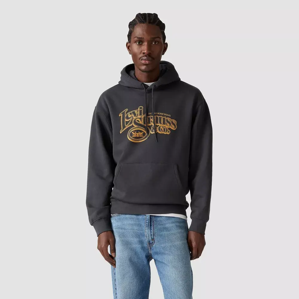 Levi's Men's Relaxed Fit Pullover Hoodie Sweatshirt