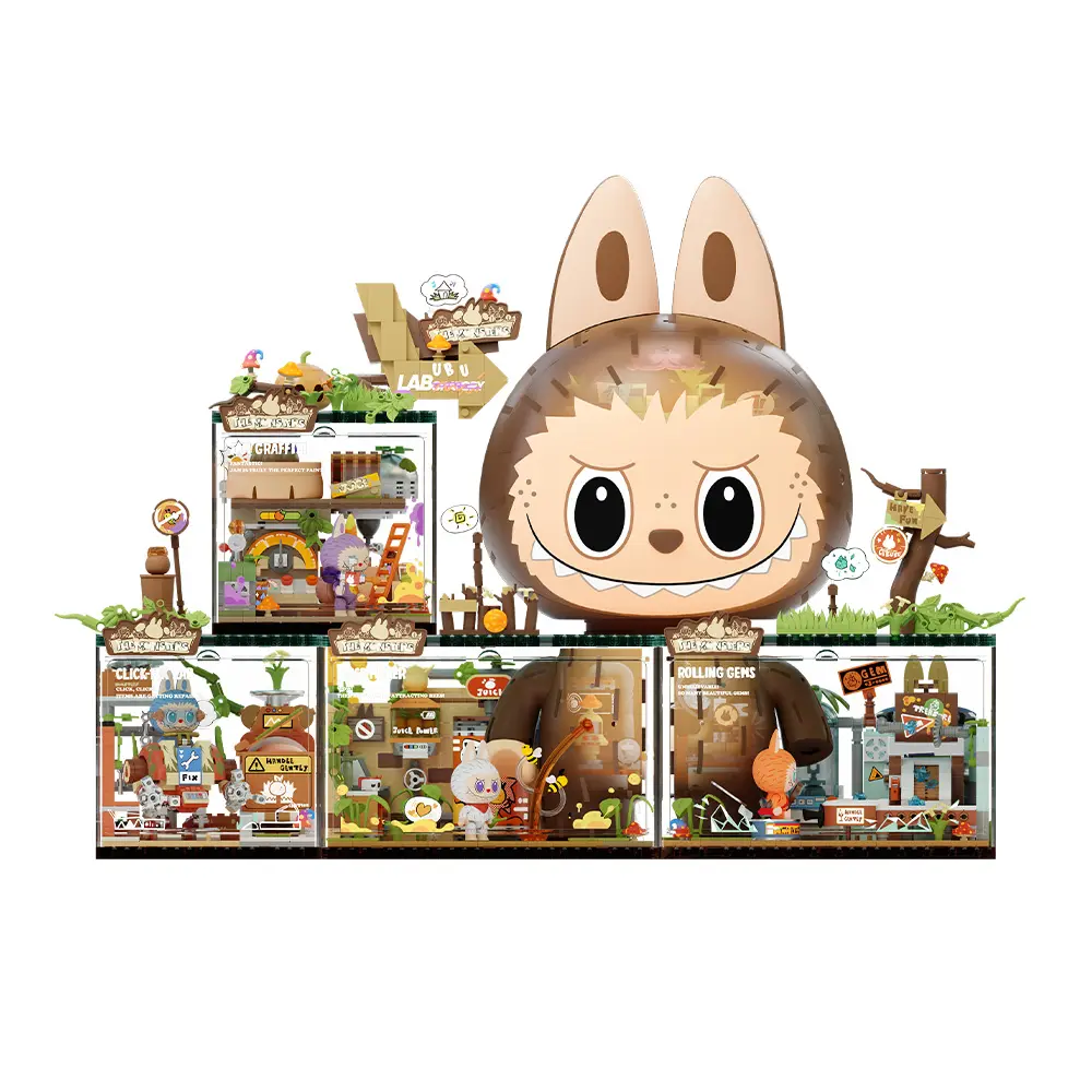 POP MART THE MONSTERS Forest Secret Base Series Blocks Part 1 LABUBU Fun Toy