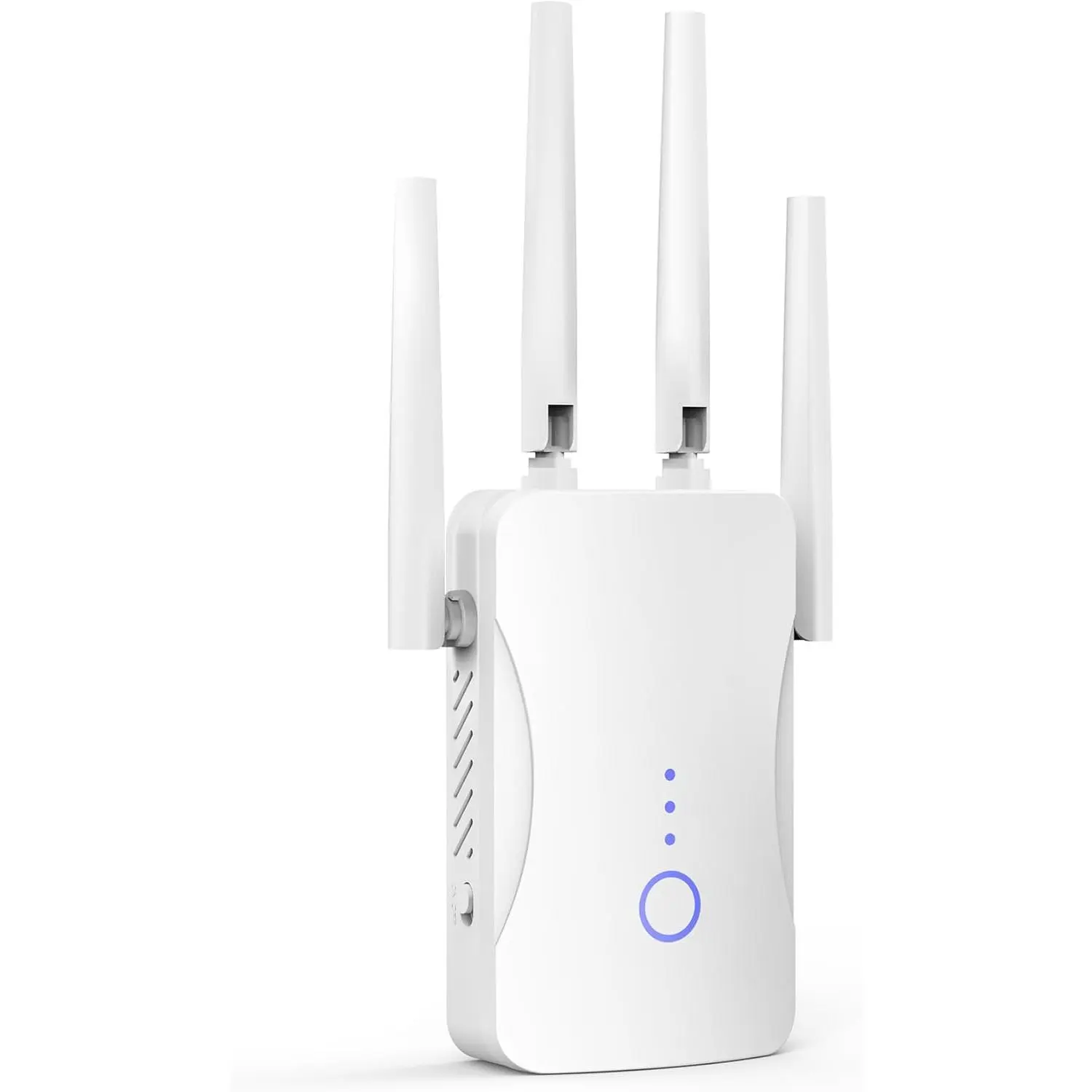 2026 WiFi Repeater Signal Booster - 2.4GHz 300Mbps Home Device, 9999 Sq Ft Coverage, 1-Click Setup, Ethernet Port, Access Point, Eliminates Blind Spots, Smooth Streaming, Supports 60+ Devices