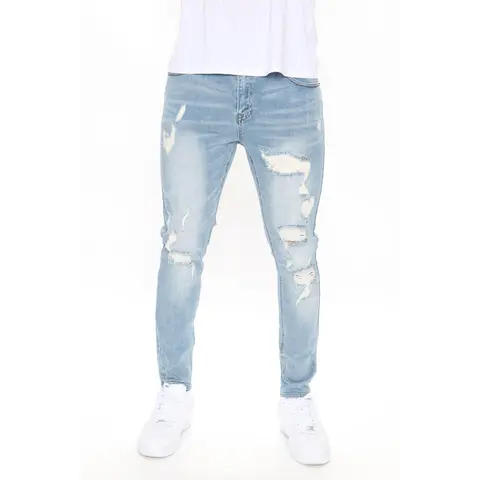 Break Bad Habits Skinny Jean - Medium Wash