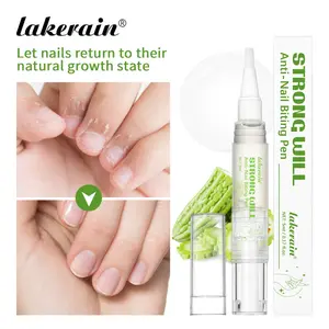 1PC, lakerain, Strong Will Anti-Nail Biting Pen, Bitter Taste Formula, Safe Non Toxic, Easy Applicator, 5ml, Stop Nail Biting Habit, For Kids And Adults, Daily Nail Care, ViralNailCare, HabitCorrector, NailCarePen