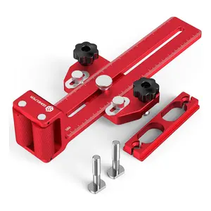 Gohelper Thin Rip Jig Safety One Way Roller Bearing Table Saw Jig Guide for Repetitive Narrow Strip Cuts, Fits 3/8" x 3/4" T Slot & U Slot, 1/4" x 3/8" T-Slot, Works with Table Saw, Band Saw & Router Table
