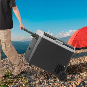 12 Volt Car Refrigerator Portable Freezer 63.4QT Electric Cooler for Camping