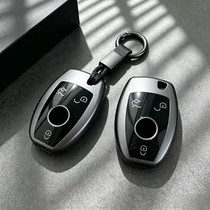 TPU Key Case for Mercedes-Benz A B C E-Class GLS GLA GLK GLC CLS CLA AMG W204 W205 W212 Car Key Protector Keychain