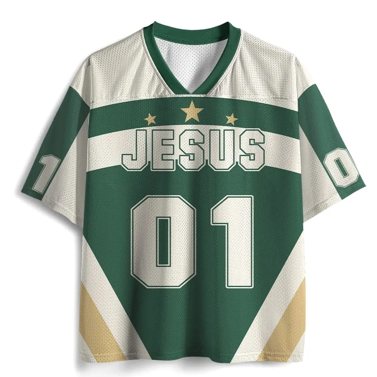 Jesus Christian Mesh Jersey V4Z