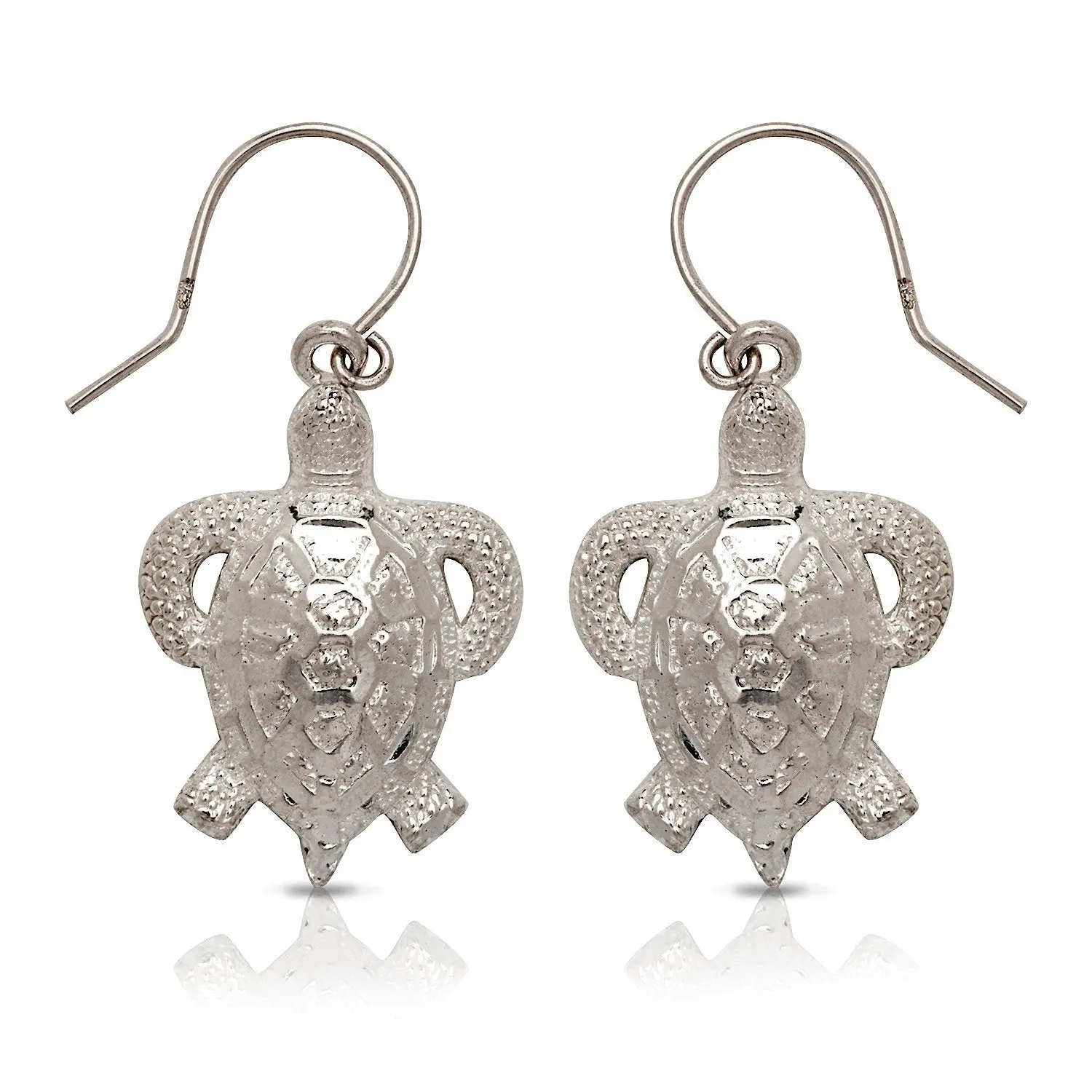 Sea Turtle .925 Sterling Silver Earrings