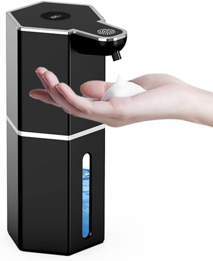Automatic Soap Dispenser Touchless, Foaming Soap Dispenser 12oz USB Rechargeable, 4 Adjustable Levels Waterproof, Kitchen Gadgets Home Essentials, Wall Mount Hand Soap Dispenser for Bathroom Restroom Use Automatic Soap Dispenser Touchless, Foaming Soap Dispenser 12oz USB Rechargeable, 4 Adjustable Levels Waterproof, Kitchen Gadgets Home Essentials, Wall Mount Hand Soap Dispenser for Bathroom Restroom Use