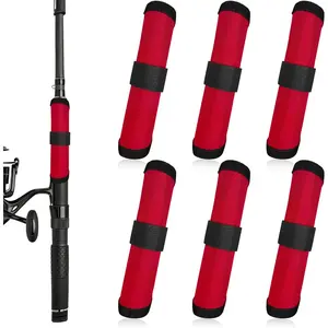 Fishing Lure Covers Lure Wraps, 5.9" Fish Hook Storage Protectors Bait Gloves, Pole Sleeve Guard to Keep Fishermen Fishing Safe for Rod