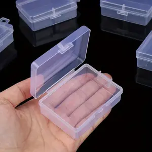 Accessories box, small square Clear storage box
