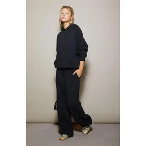Pacsun Women's Black Ultra Soft Fleece Core Washed Baggy Sweatpants Pacsun Women's Black Ultra Soft Fleece Core Washed Baggy Sweatpants